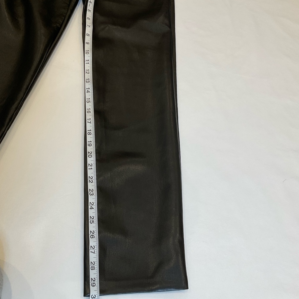 Wilfred The Melina Vegan Leather High-waisted Pant Black Size 4 - Picture 14 of 16